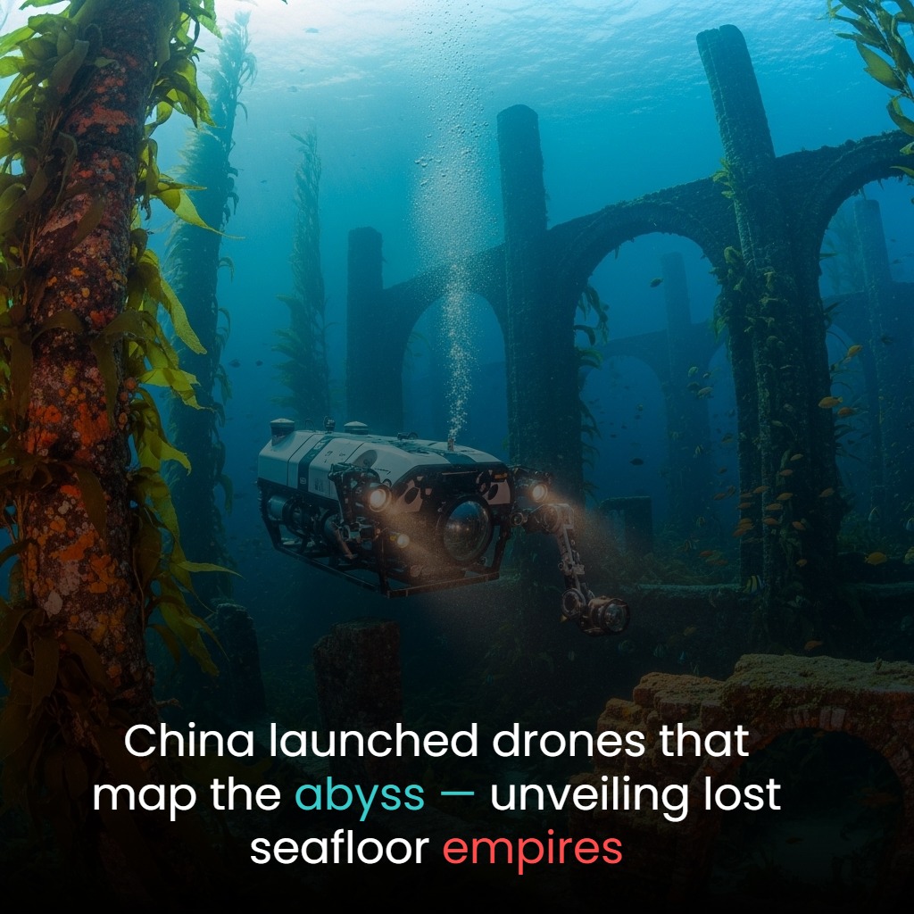 和 China discovers lost seafloor empires with drones