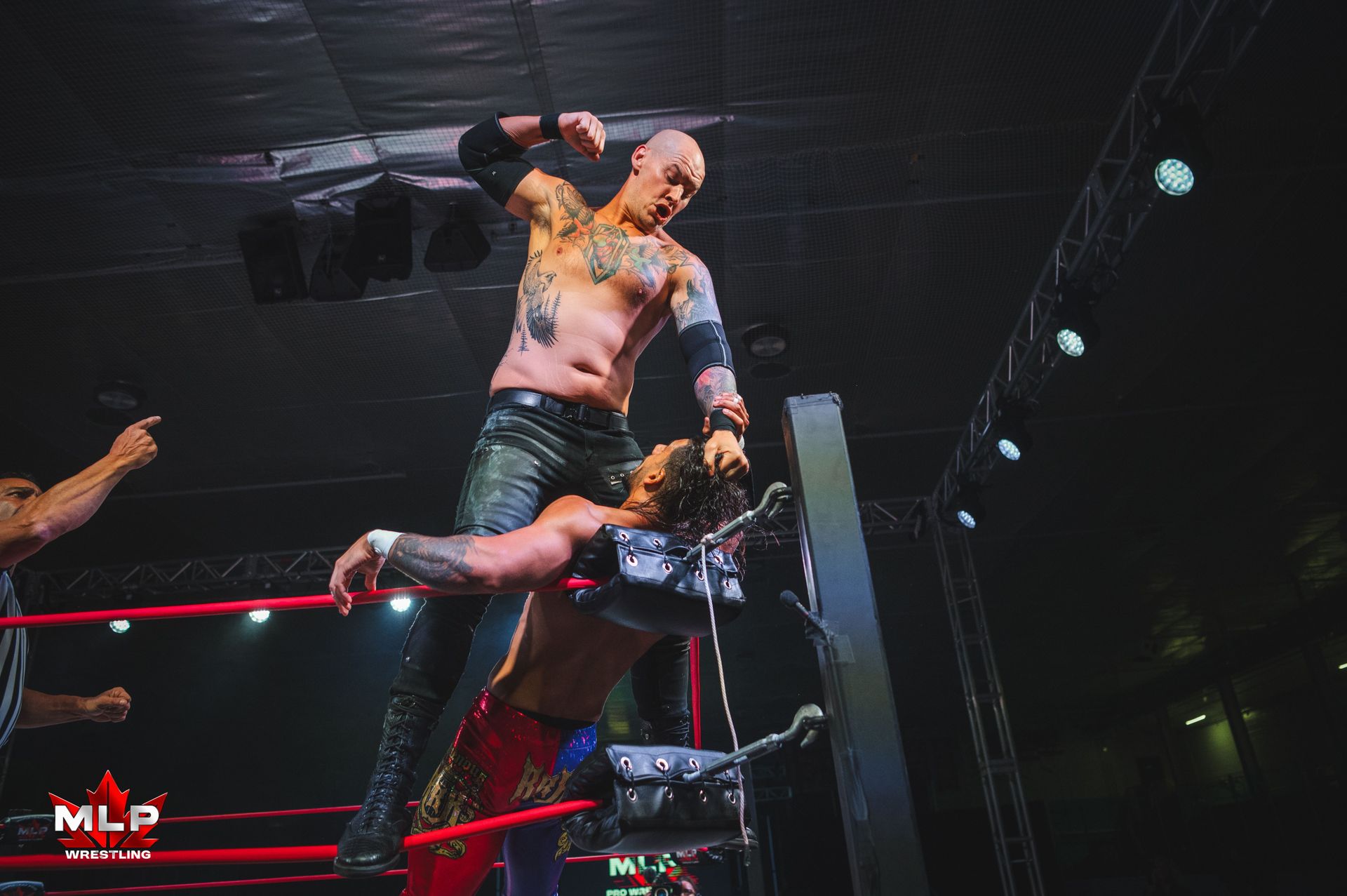 MAPLE - Last time Bishop Dyer appeared in Maple Leaf Pro Wrestling, he ...
