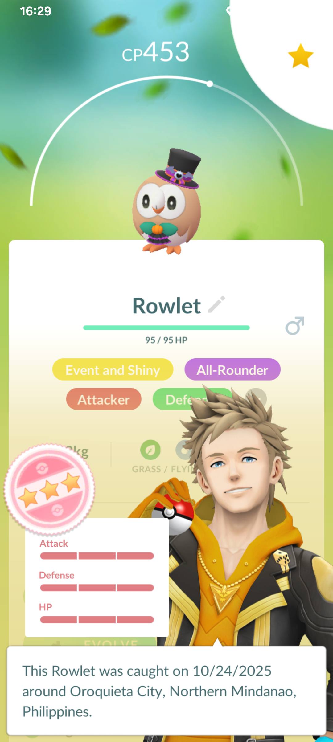 Meanwhile, in my second account 🤩Hundo Event Rowlett (first hundo) and ...