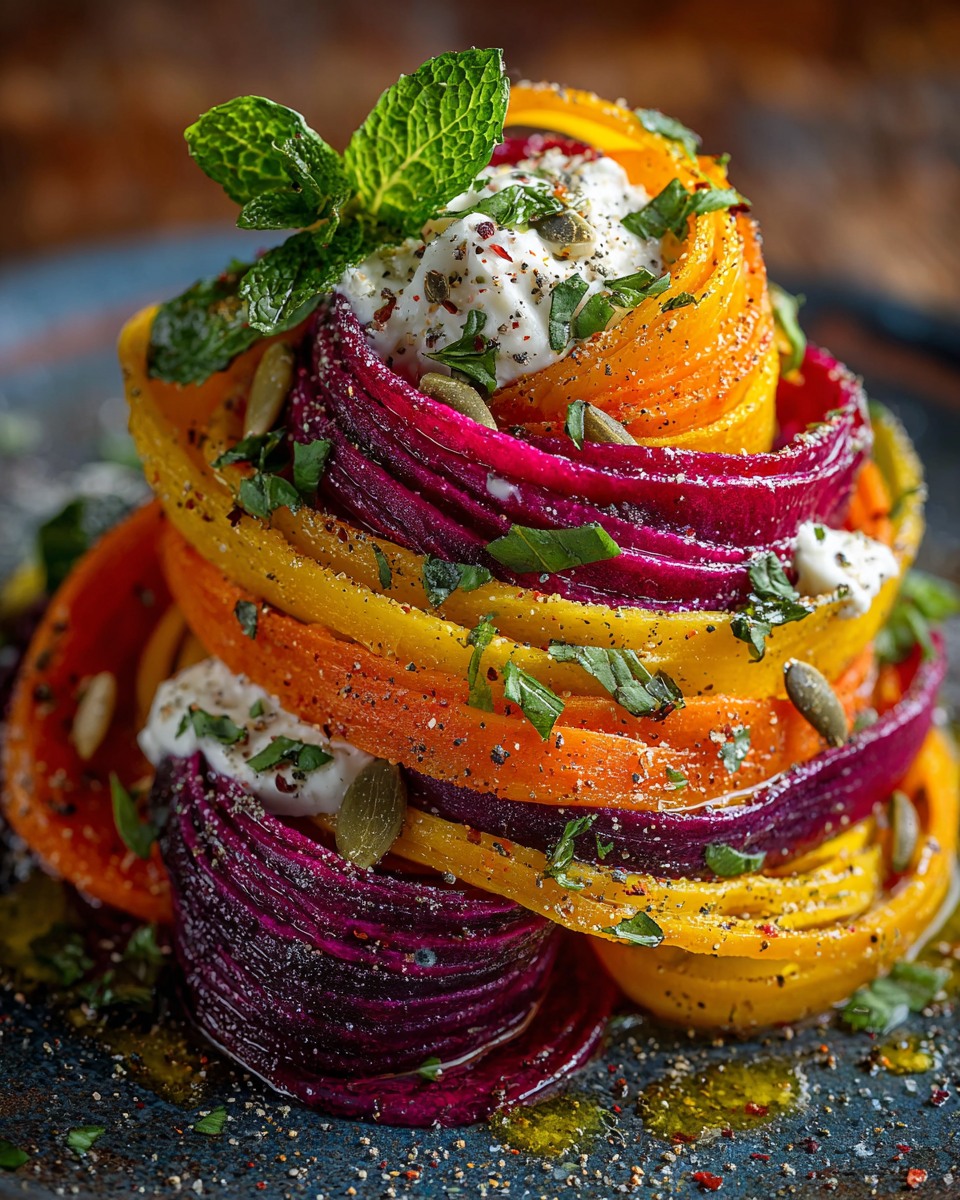 Sweet Potato & Beet Ribbons with... - Easy Homemade Recipes | Facebook