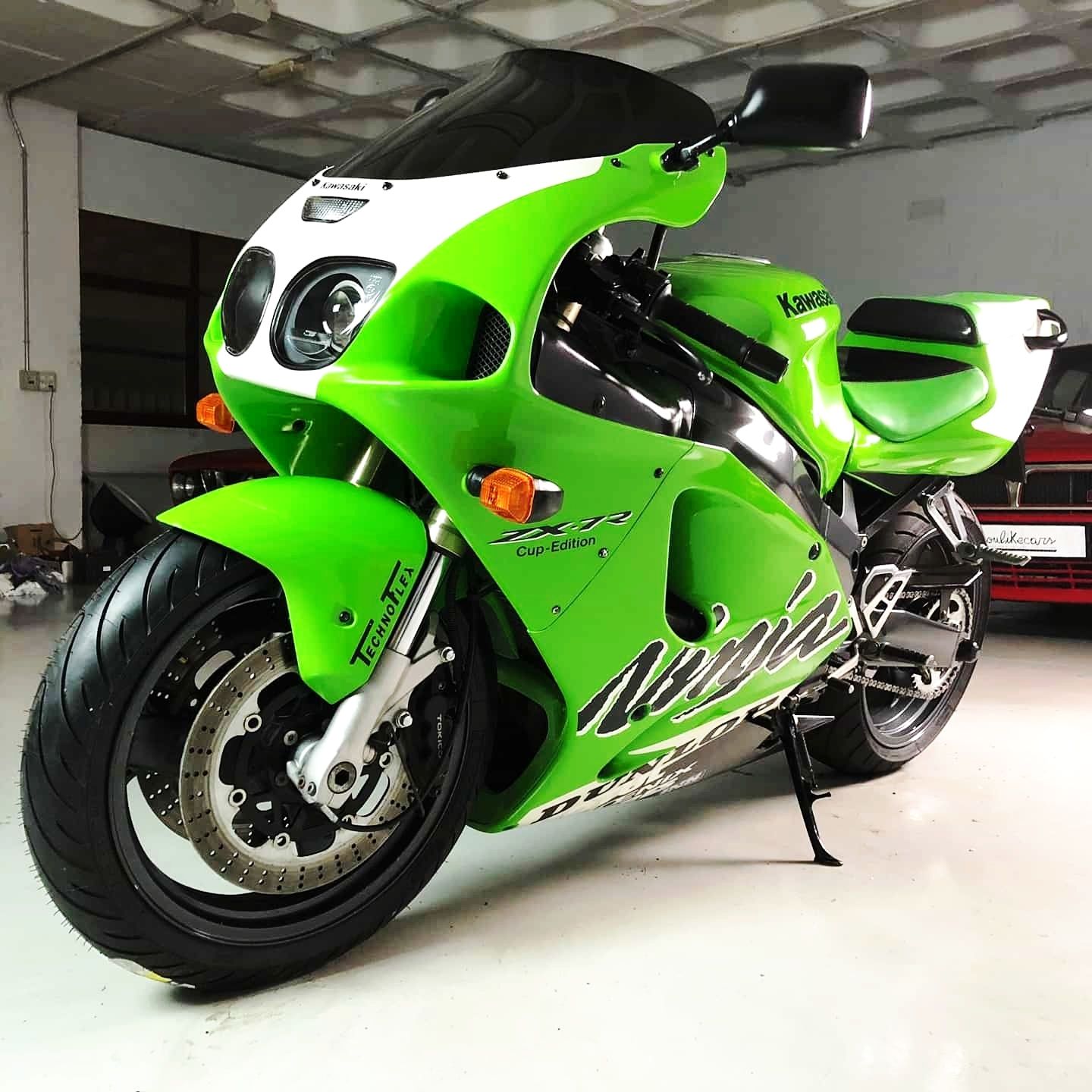 Kawasaki zx7 Legendary 3th world superbike, 1990/1991/1992
