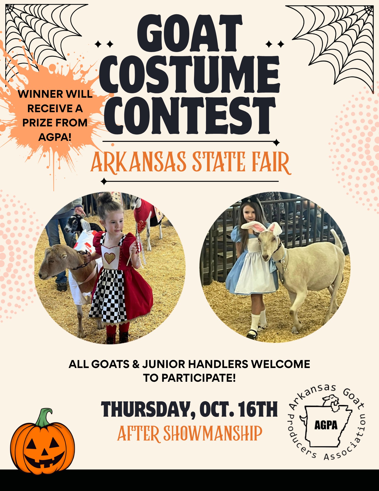 🐐🎃 Get ready for... - Arkansas Goat Producers Association | Facebook