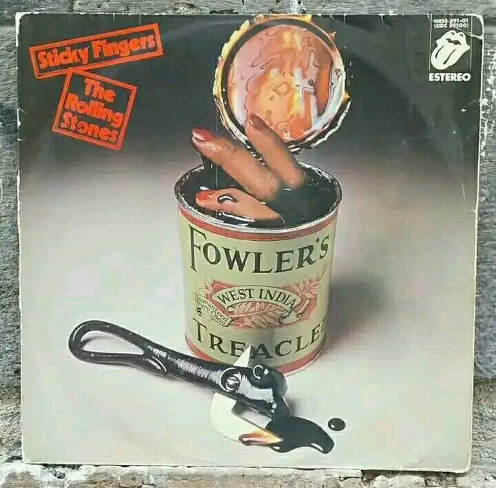 Sticky Fingers original Spanish pressing with alternative sleeve