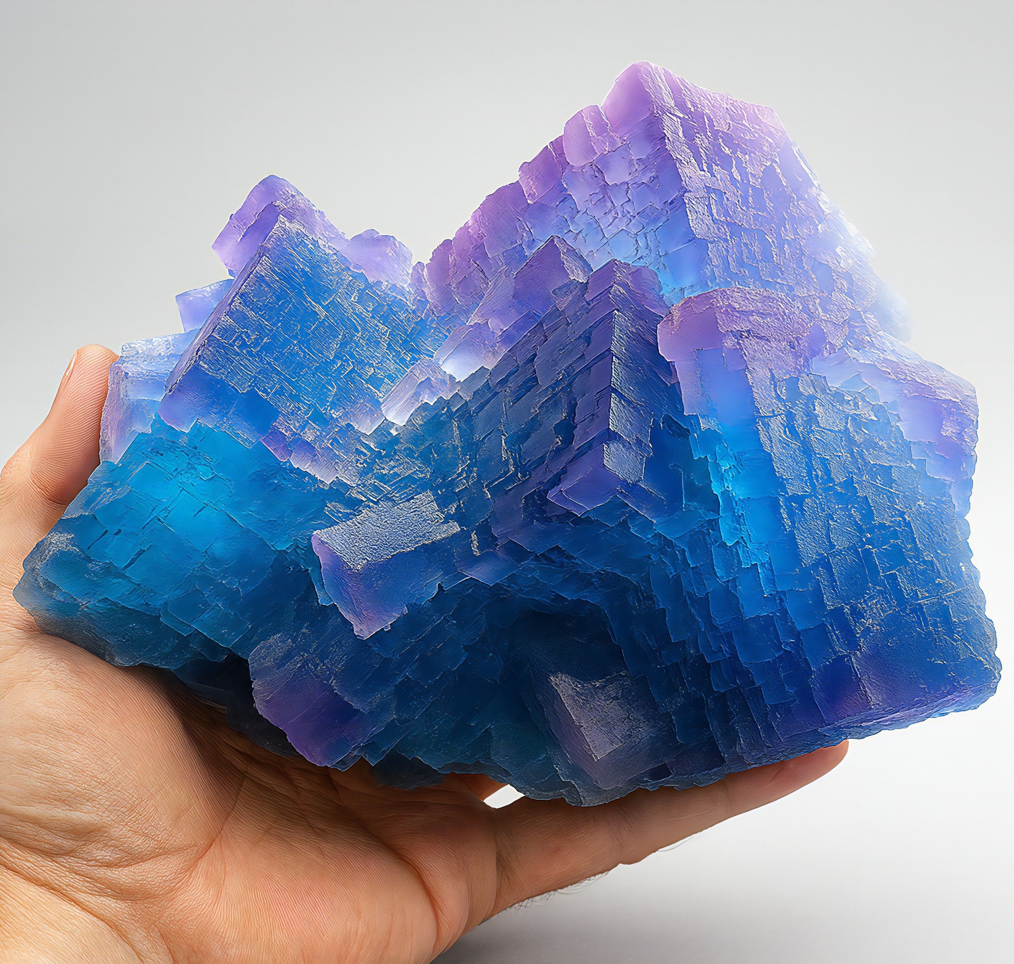 Fluorite from the Minerva #1 Mine, Hardin County, Illinois