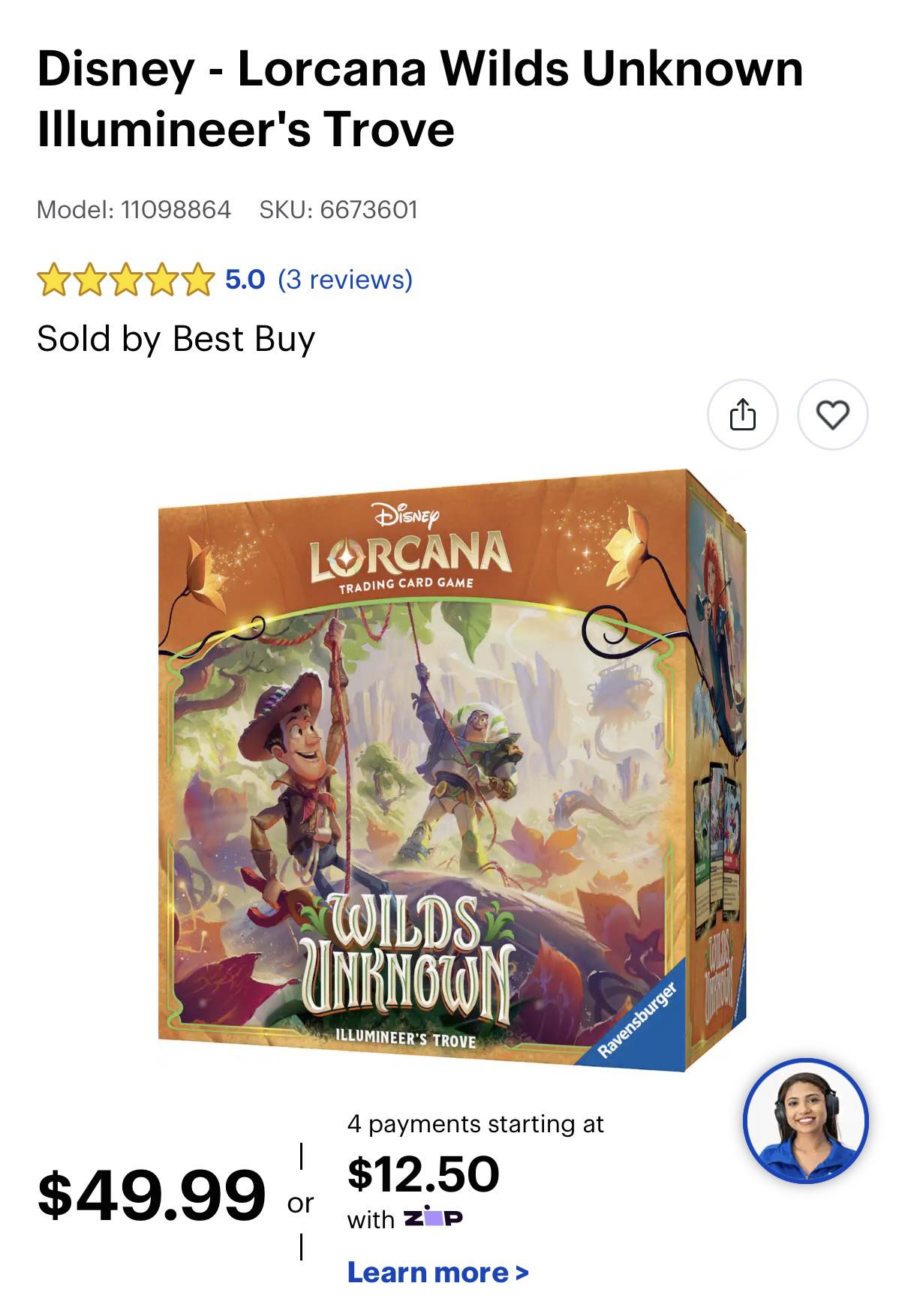 lorcana cards best buy Amazon.com: Ravensburger Disney TCG - Collection Starter Set player starter sets include everything two players needs to play right out of the box Disney Lorcana Trading Card Game: