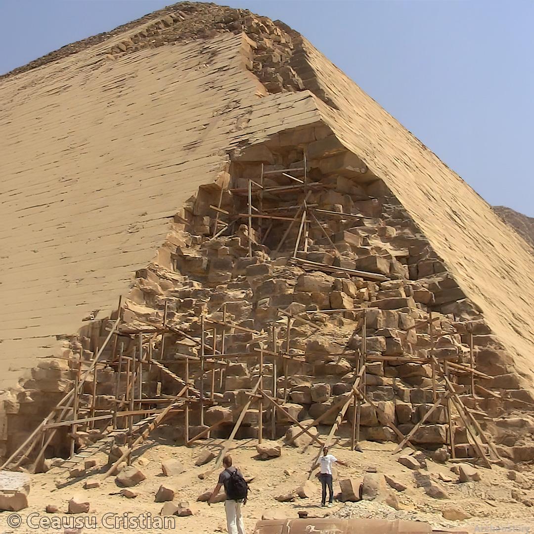 ANCIENT HISTORY | Good luck piecing together the Bent Pyramid | Facebook