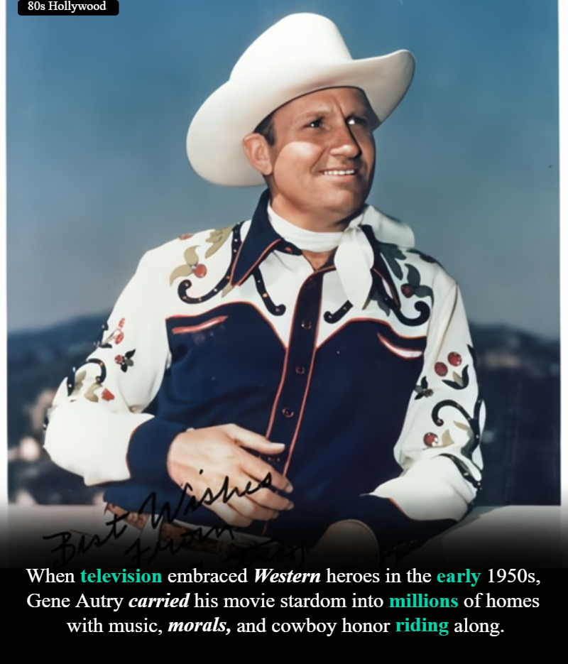 80s - Long before he arrived on television, Gene Autry was already a ...