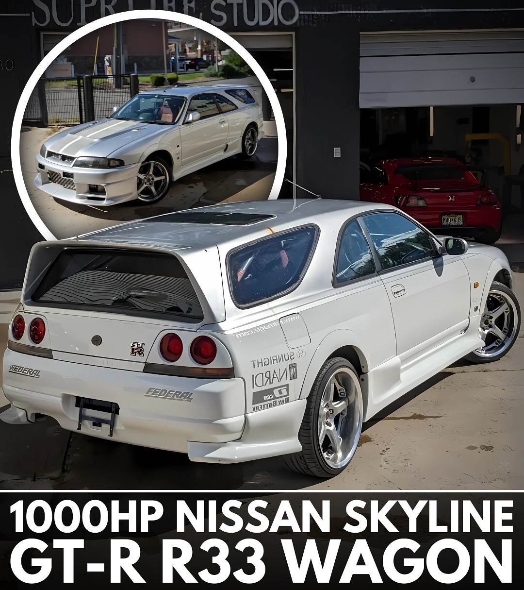 IPostCars - The Nissan Skyline GT-R R33 “Speedwagon,” a rare and ...