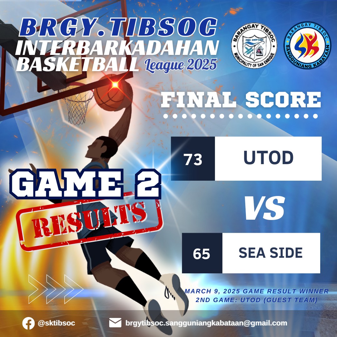 Sangguniang - 🏀 𝗚𝗮𝗺𝗲 𝟮 𝗥𝗲𝘀𝘂𝗹𝘁𝘀: 𝗜𝗻𝘁𝗲𝗿𝗯𝗮𝗿𝗸𝗮𝗱𝗮𝗵𝗮𝗻 𝗕𝗮𝘀𝗸𝗲𝘁𝗯𝗮𝗹𝗹 𝗟𝗲𝗮𝗴𝘂𝗲 𝟮𝟬𝟮𝟱 ...
