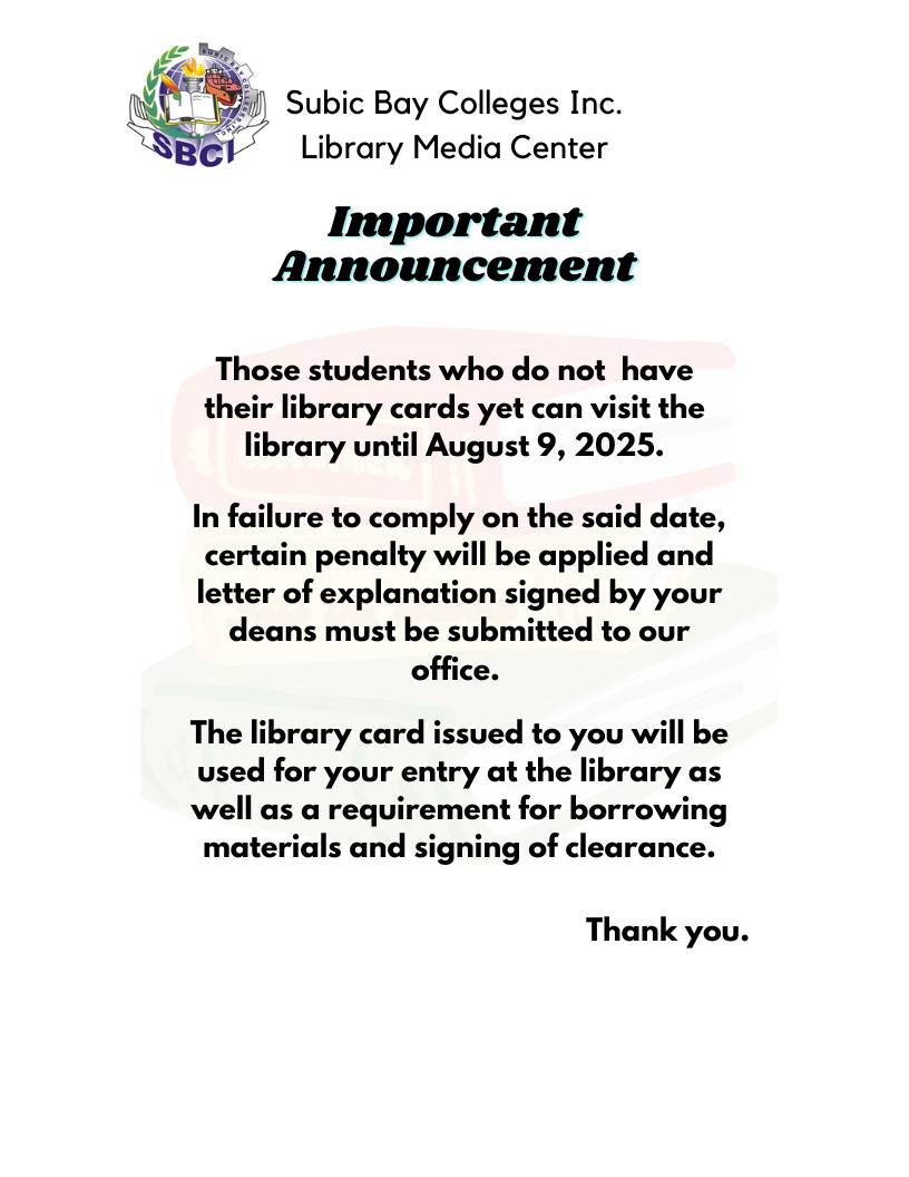 SBCI Office of Student Affairs & Services | Facebook