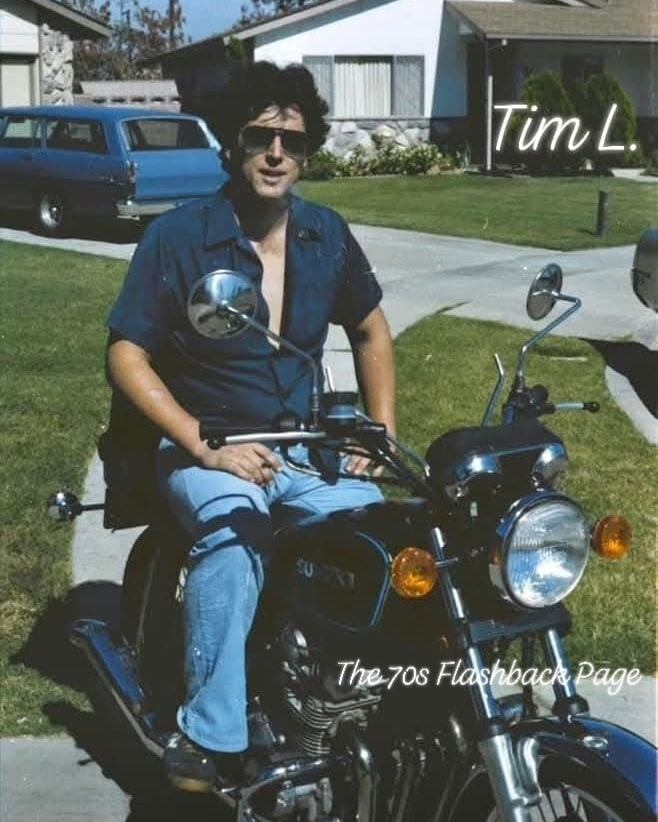 The 70s - This is follower Tim L. with his 1977 Suzuki GS550 in the ...