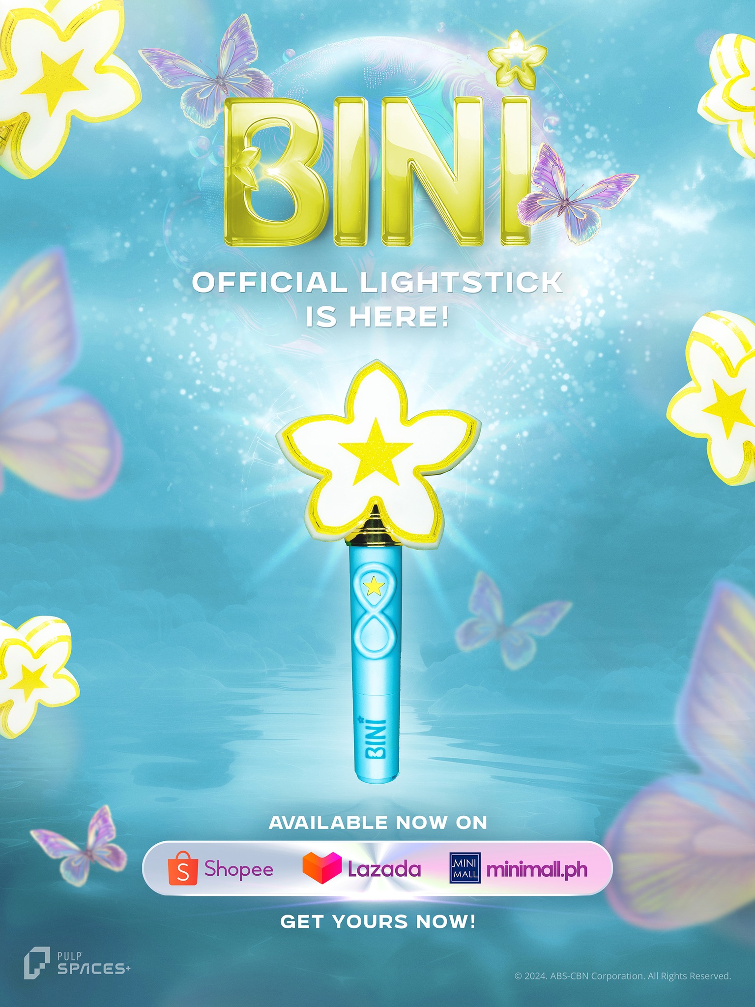 BLOOMs! 🌸 The Official #BINI Light Stick is STILL AVAILABLE! Don