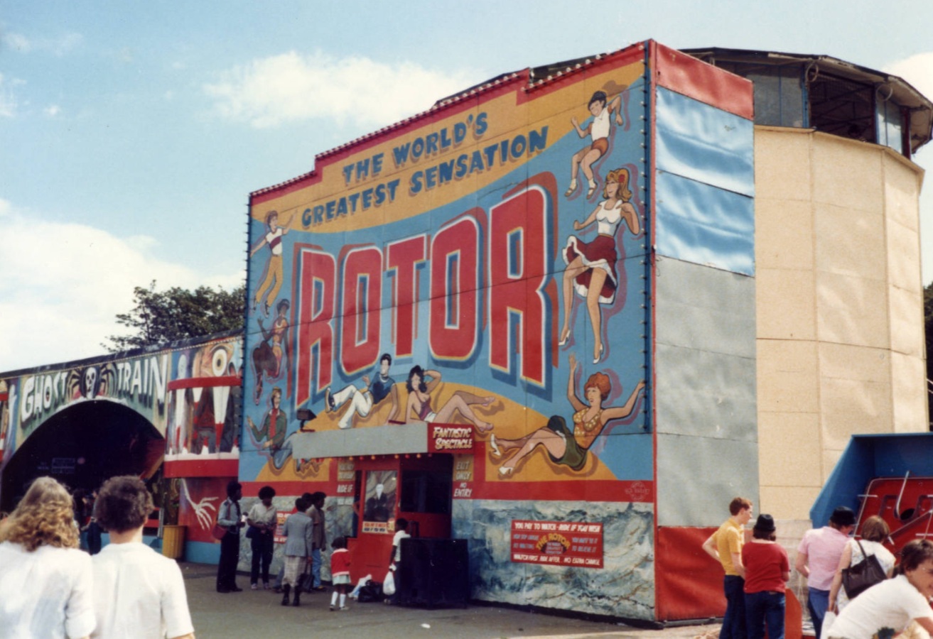 UK - Paul Angel photograph of Associated Leisure’s Rotor at Dreamland ...