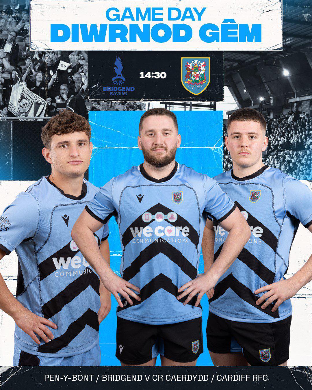Cardiff - Pob lwc i’r Rags! Big game in what some are calling the ...