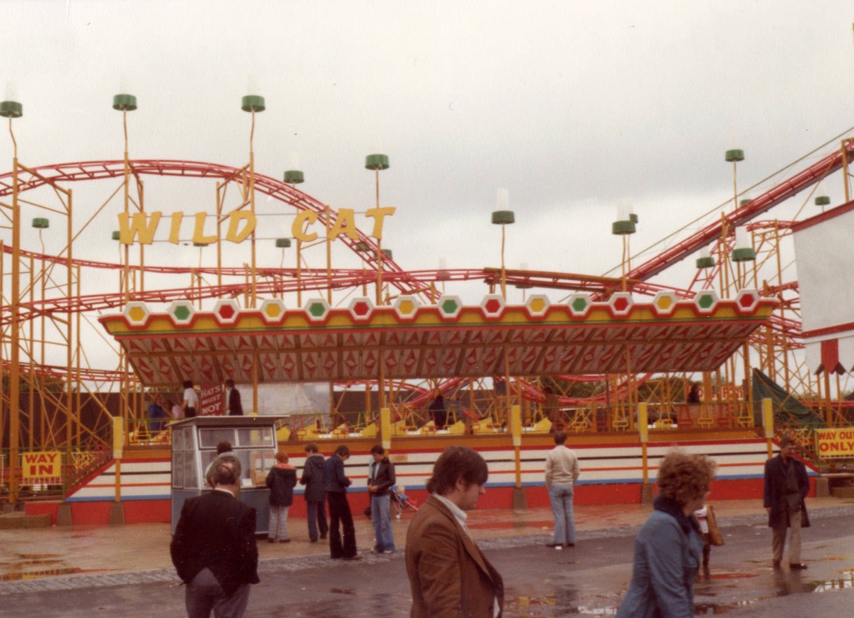 UK - Paul Angel photograph of Helters’ Wild Cat at Pleasureland ...