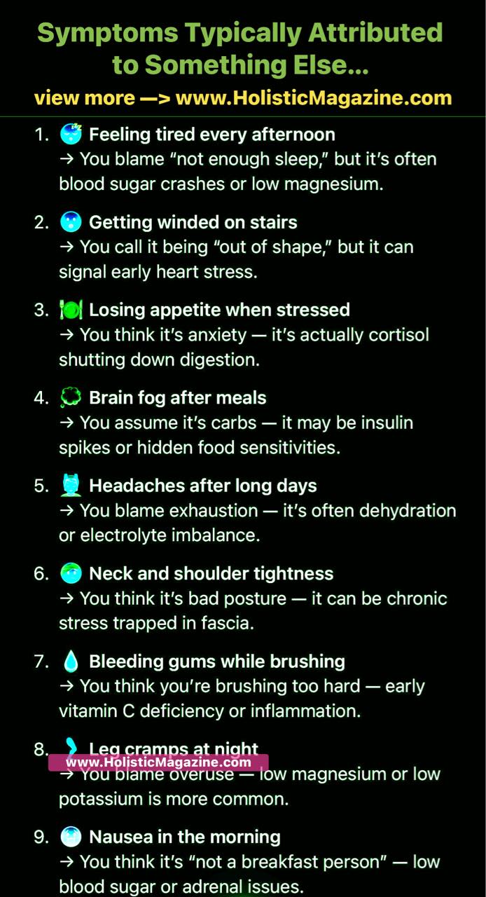 Holistic - Quick Health Facts You Didn’t Know ⚡️ #holisticmagazine ...