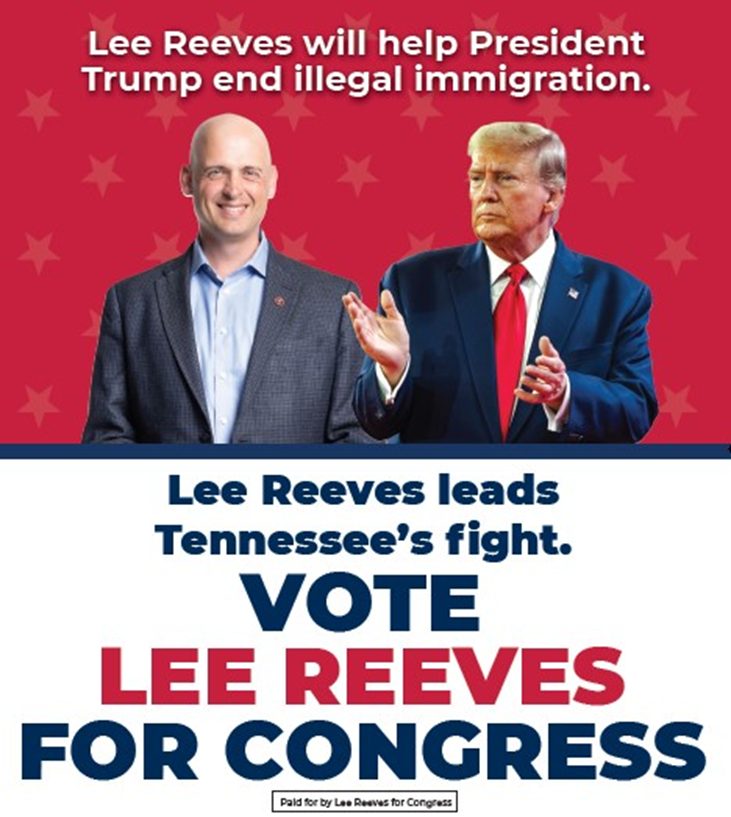 Lee Reeves supports President... - Lee Reeves for Congress | Facebook