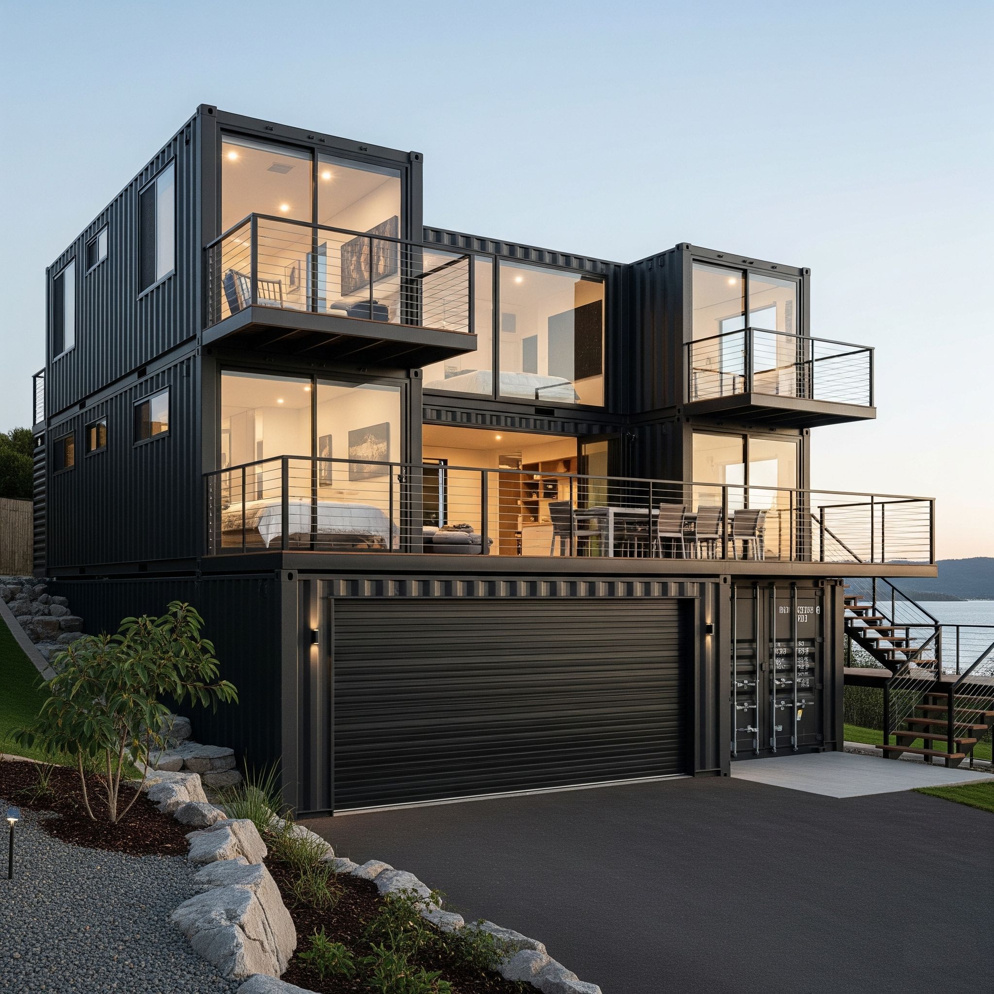 Shipping - This Multi-Level Container Mansion Will Change How You See ...