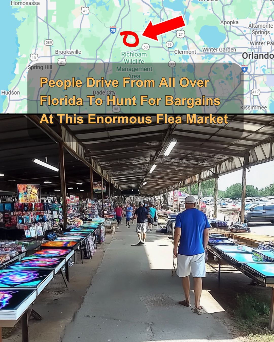 Florida - This flea market is massive and full of incredible finds ...