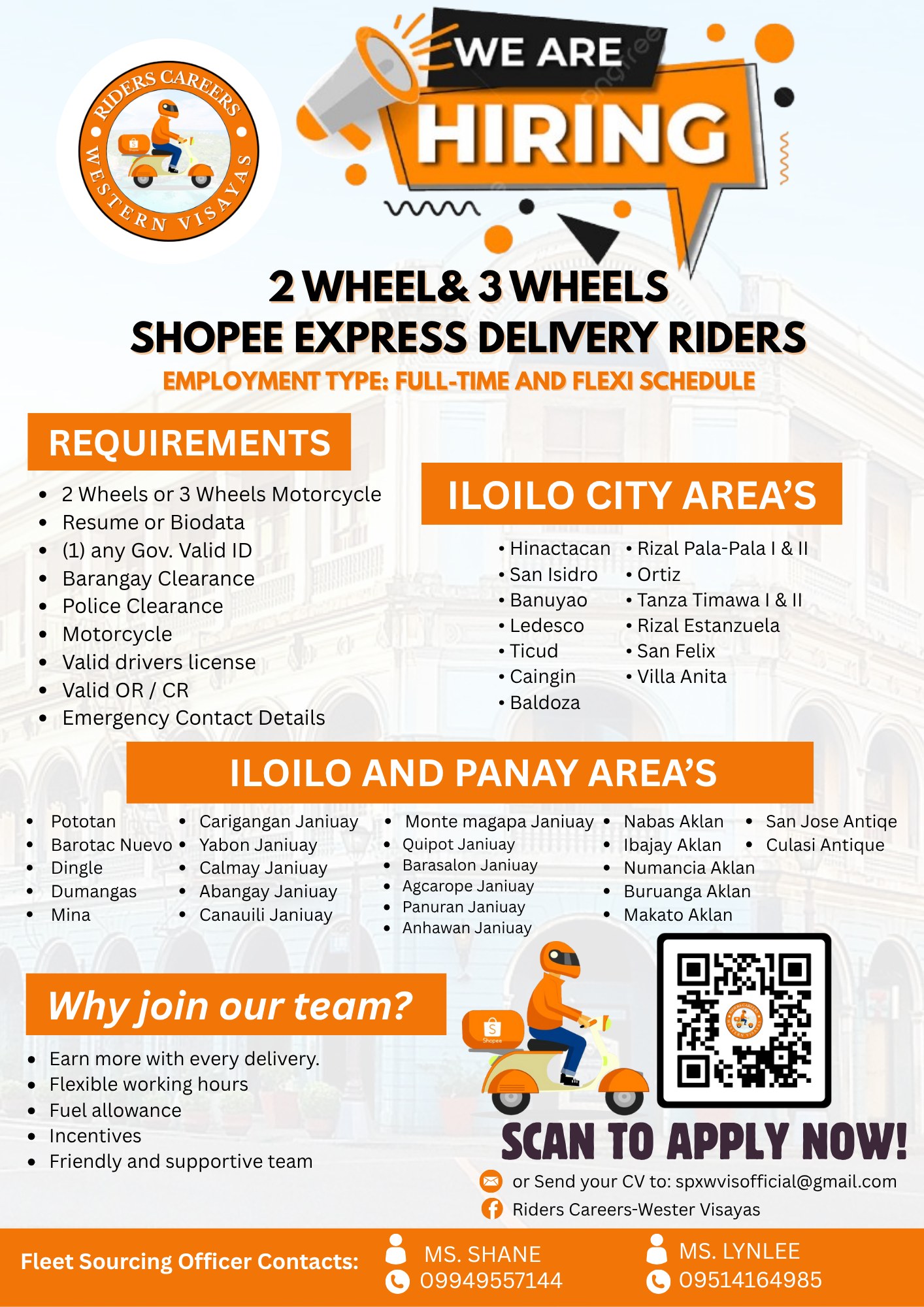 🚗💼 Join Our Ride Team!... - Rider Careers - Western Visayas | Facebook