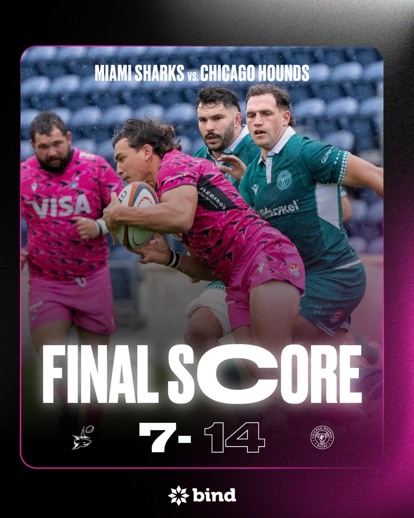 The streak ends, but the fight... - Miami Sharks Rugby Club | Facebook