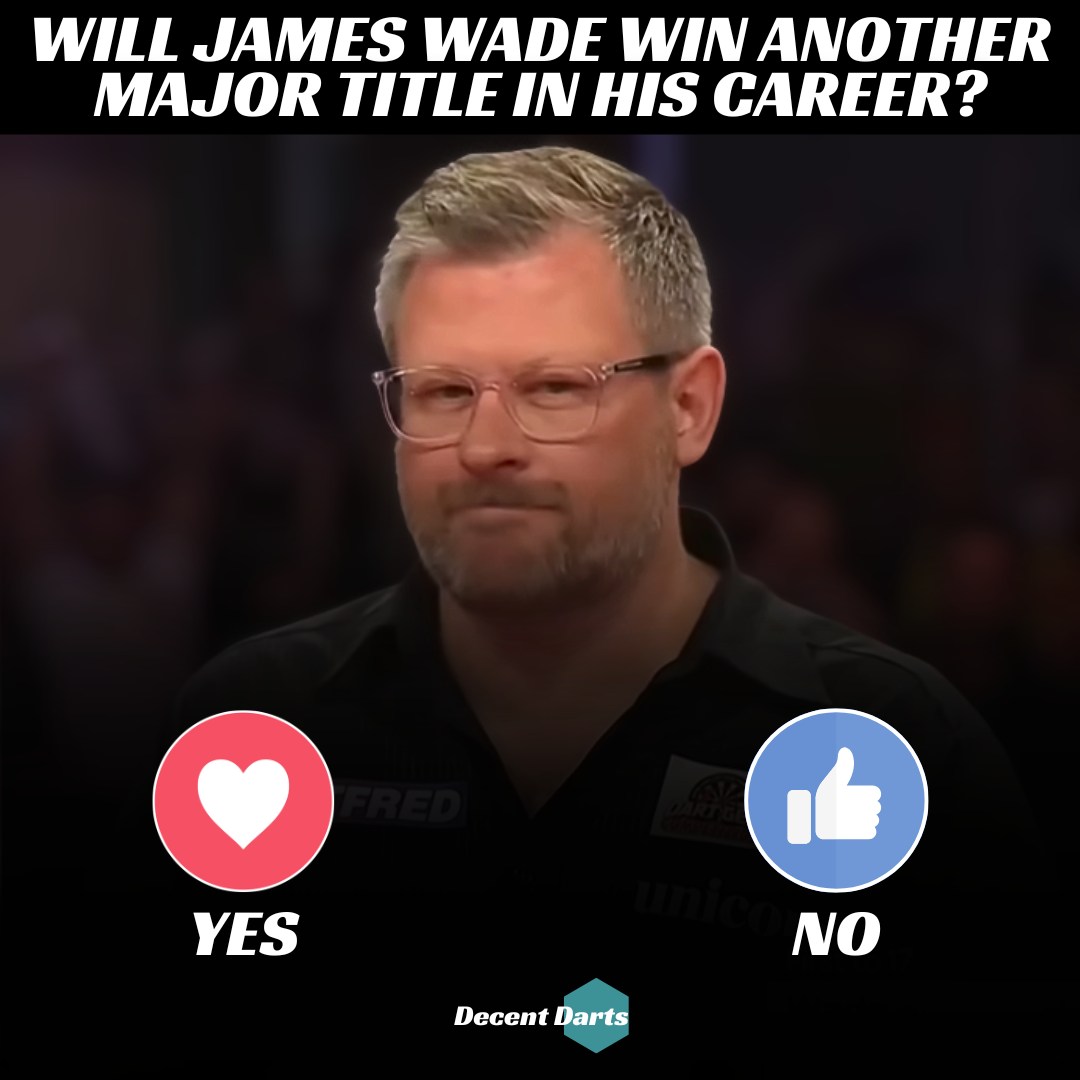 Decent - James Wade has the joint-third most major titles in PDC ...