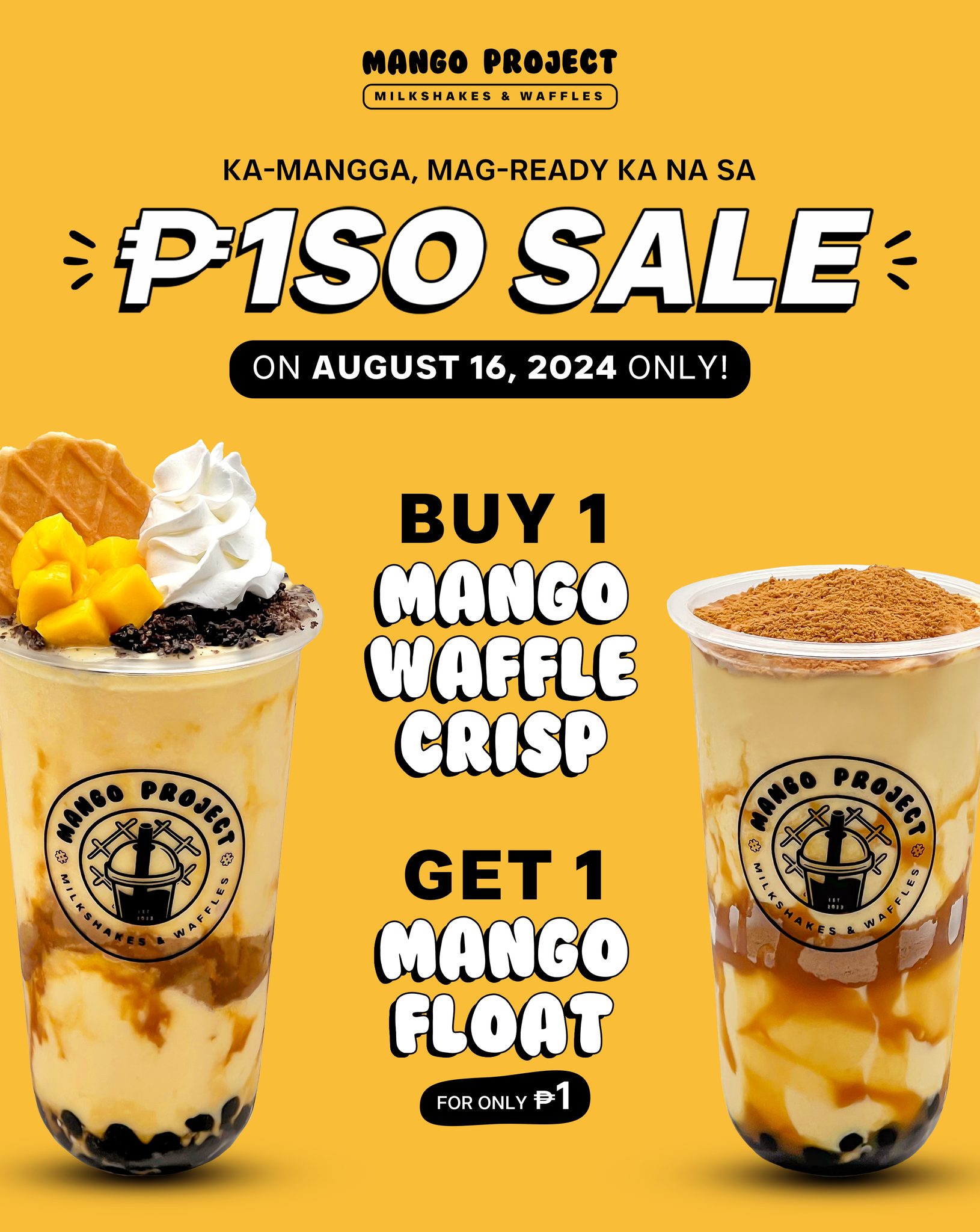 HELLO DASMARINEÑOS!... - Mango Project Milkshakes and Waffles | Facebook