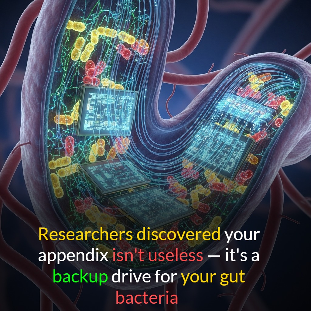 It's - Researchers discovered your appendix isn't useless — it's a ...