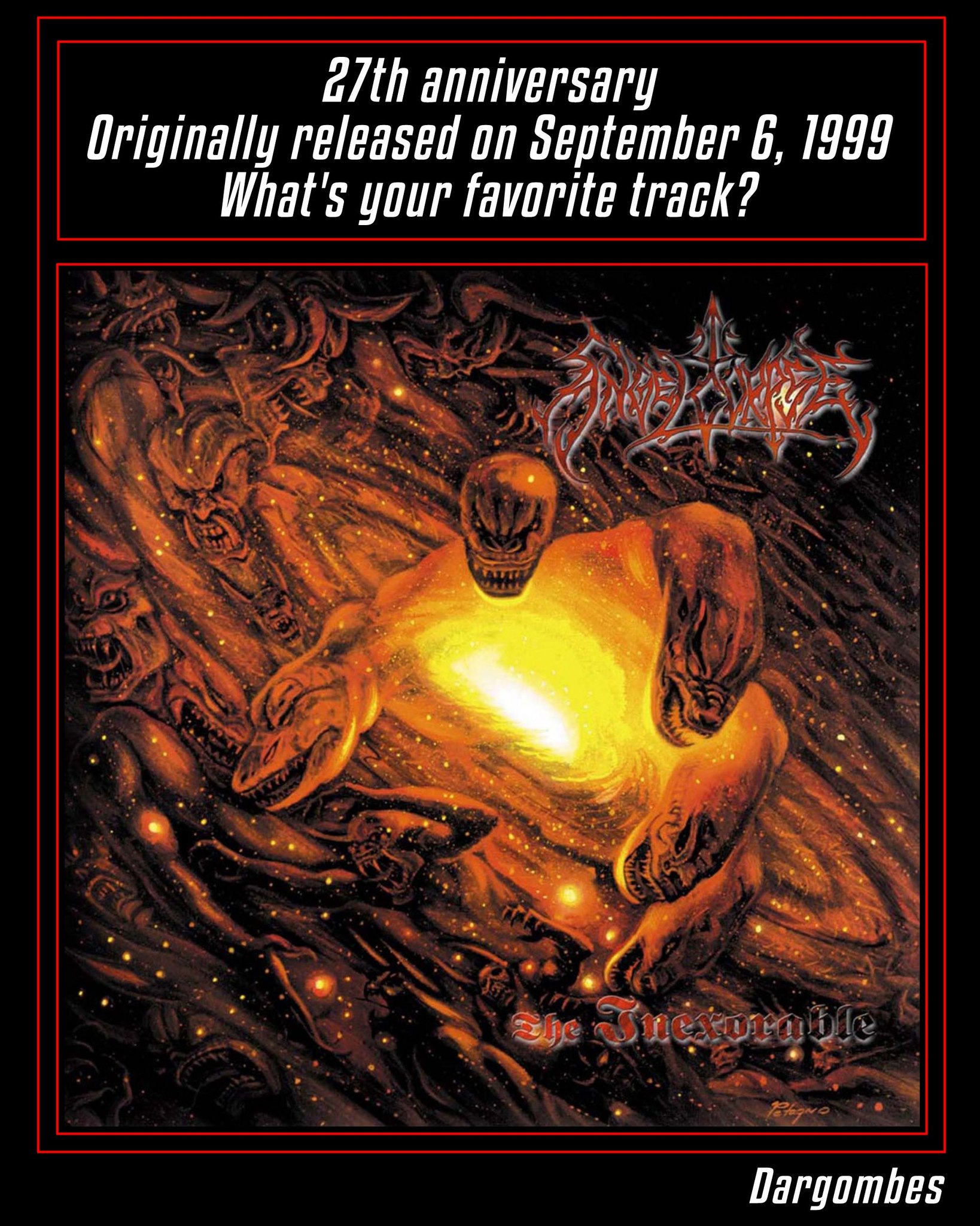 Angelcorpse's The Inexorable album celebrates 27th anniversary