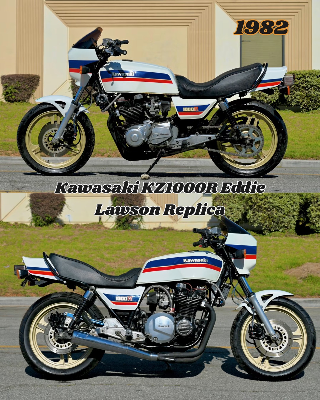 Mean green: 1983 Kawasaki KZ1000R - Eddie Lawson