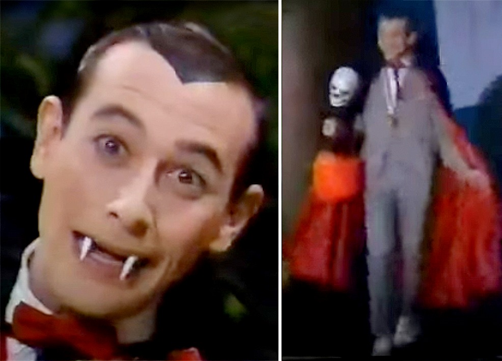 Totally - Dracula Pee-wee on the Tonight Show in 1985. Fang yeah! # ...