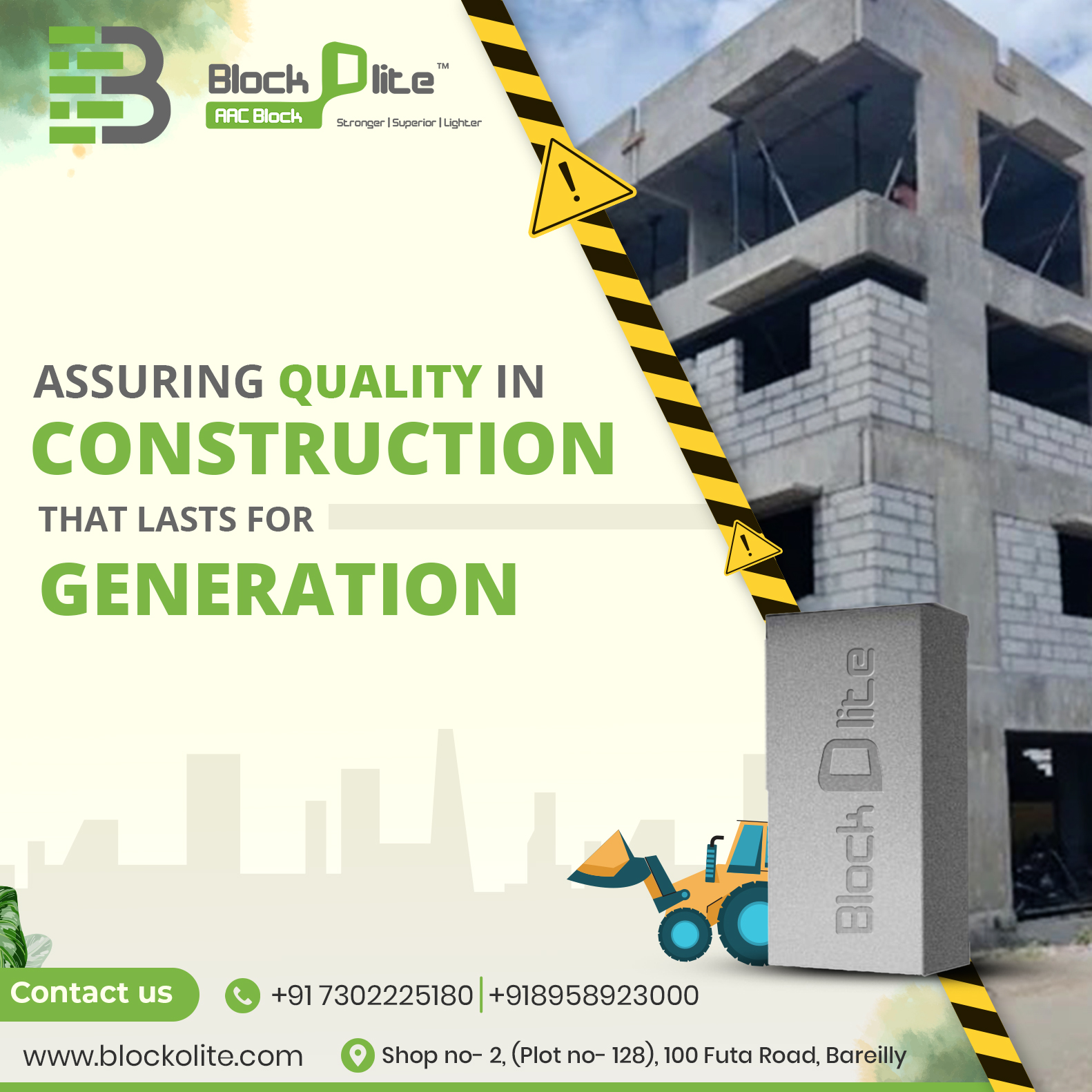 🏗️At Block O Lite, we build more... - Block O Lite AAC Block | Facebook