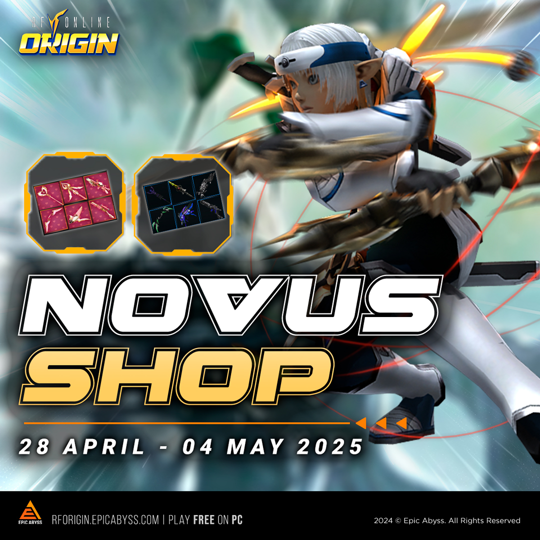 RF - 📣 NOVUS SHOP 🗓Event Period: April 28 - May 04, 2025 Hello Patriot ...