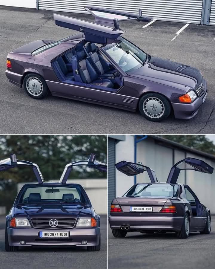 Why is the very Rare and Expensive Mercedes sports car at the