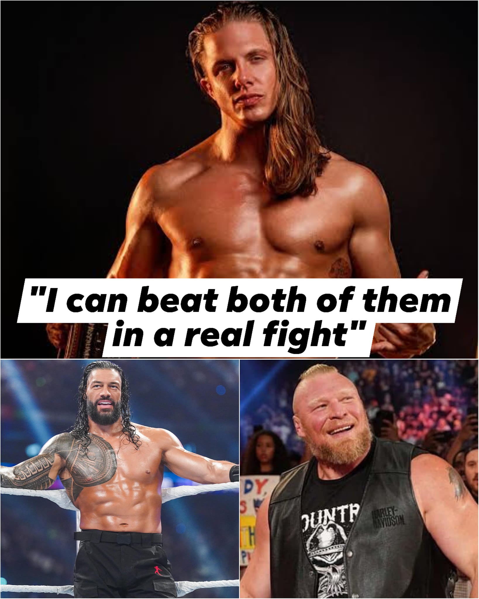 Wrestling - Matt Riddle made a controversial statement during a recent ...
