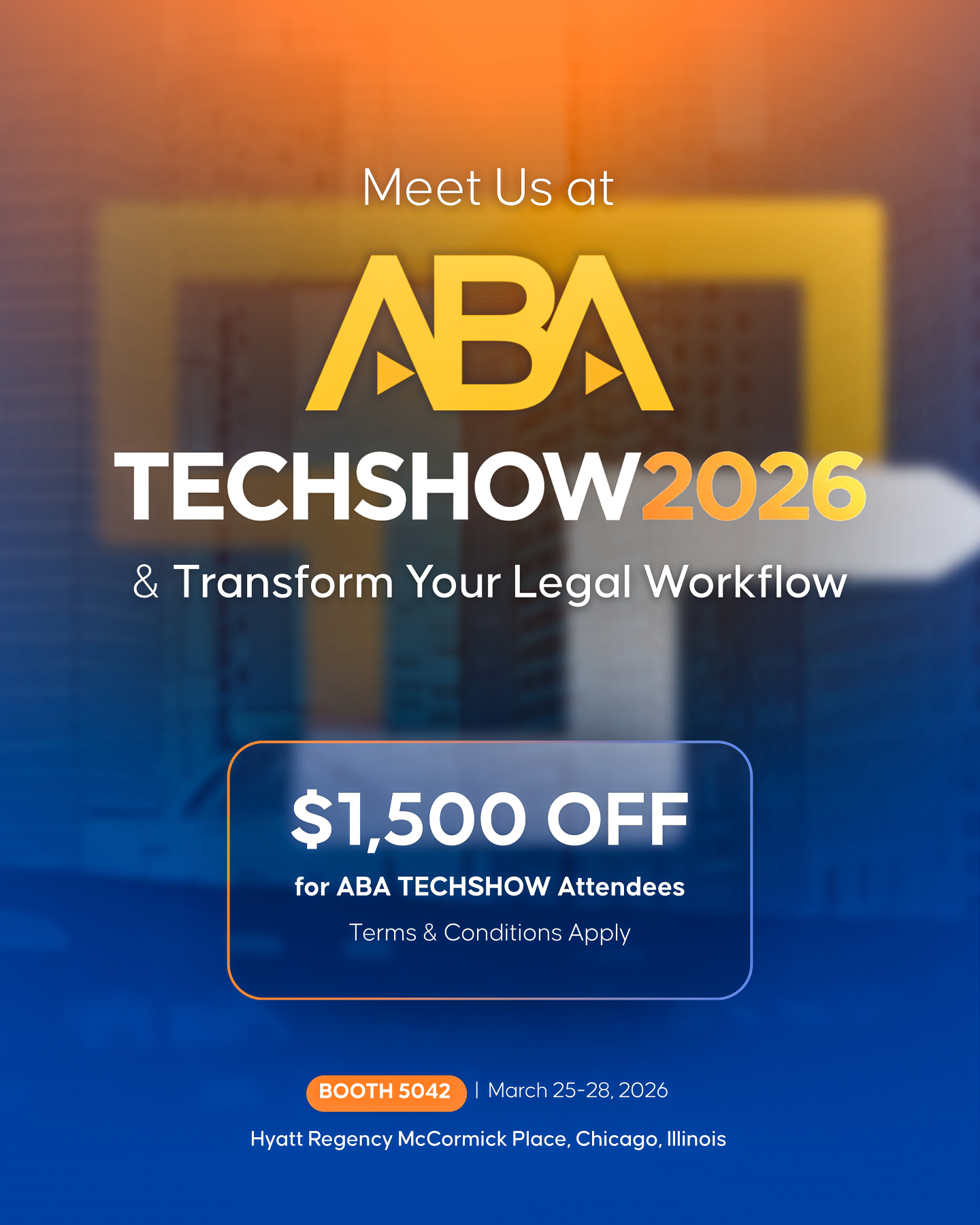 Legal - Join the Legal Soft team at ABA TECHSHOW 2026 in Chicago! We’re ...