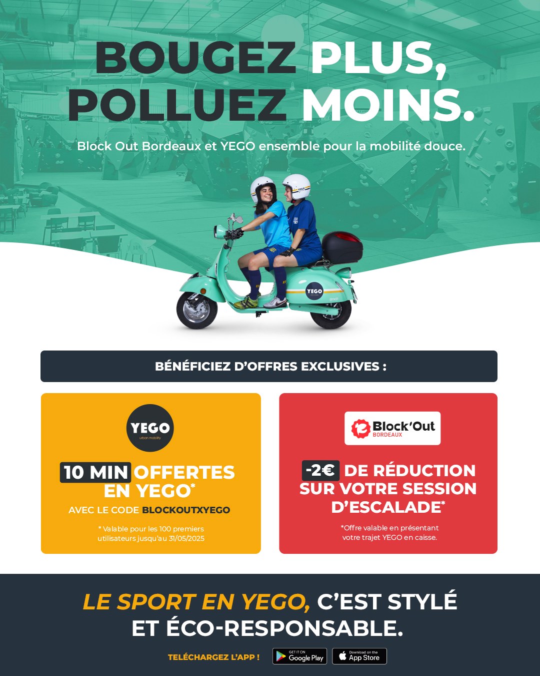 Block'Out - 🚴‍♂️💥 Block'Out x Yego : La mobilité douce s'invite dans ...