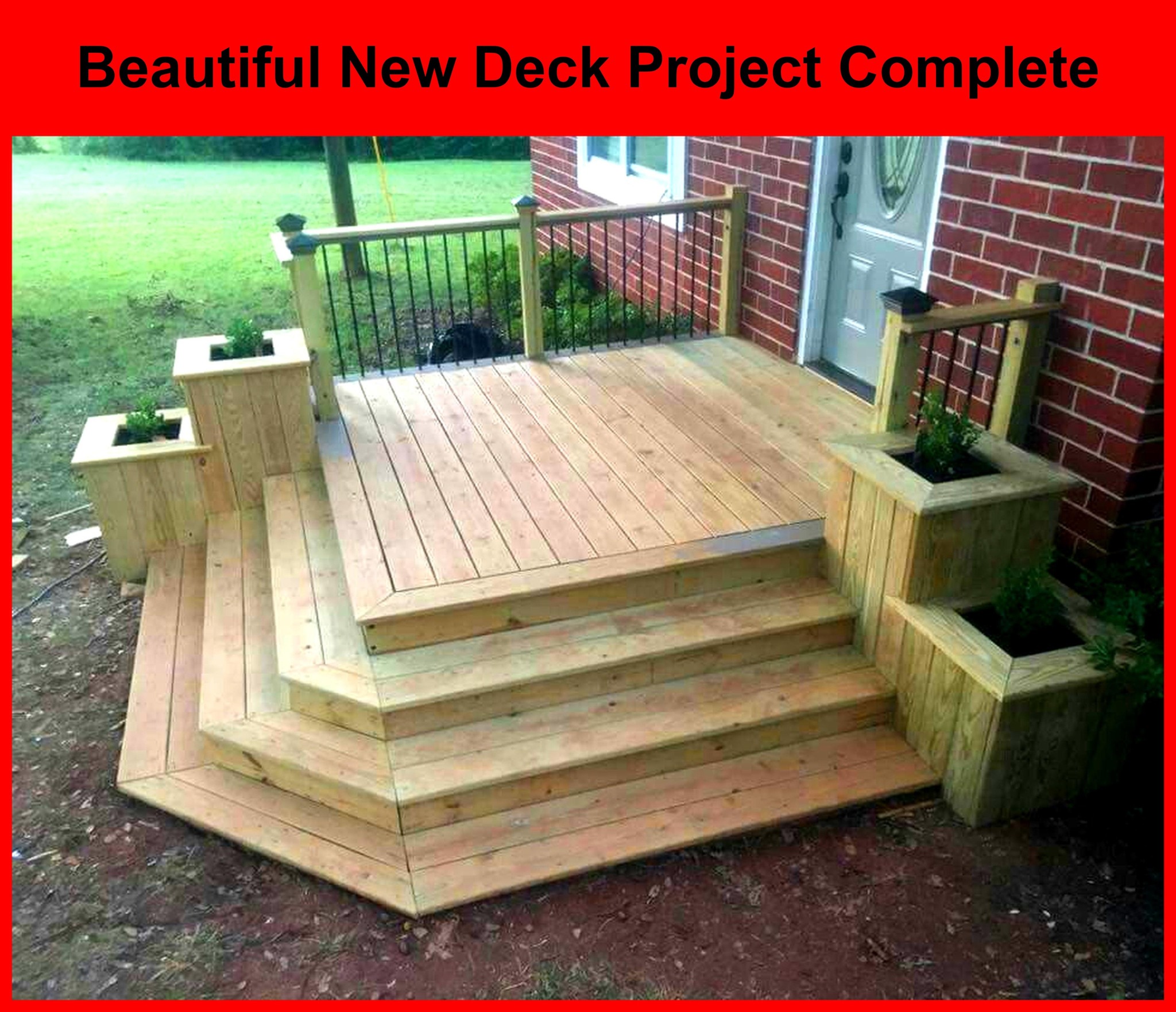 DreamSpace - 🌟🏡 Beautiful New Deck Project Complete! 🏡🌟 Nothing ...