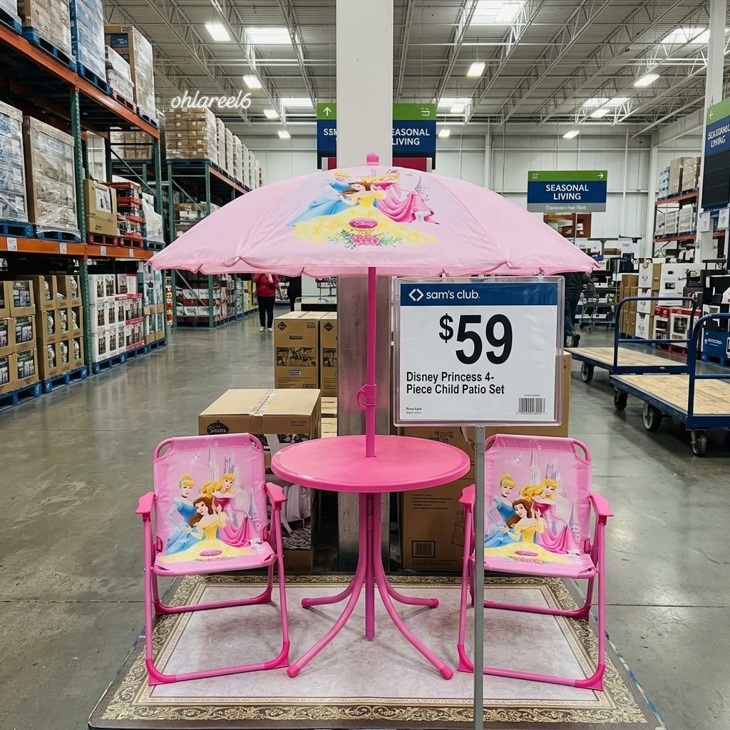 disney princess patio set with umbrella Stroller Your little lady travels in style with this Princess Umbrella Stroller from Delta Children Kids Patio Set (Chair, Round
