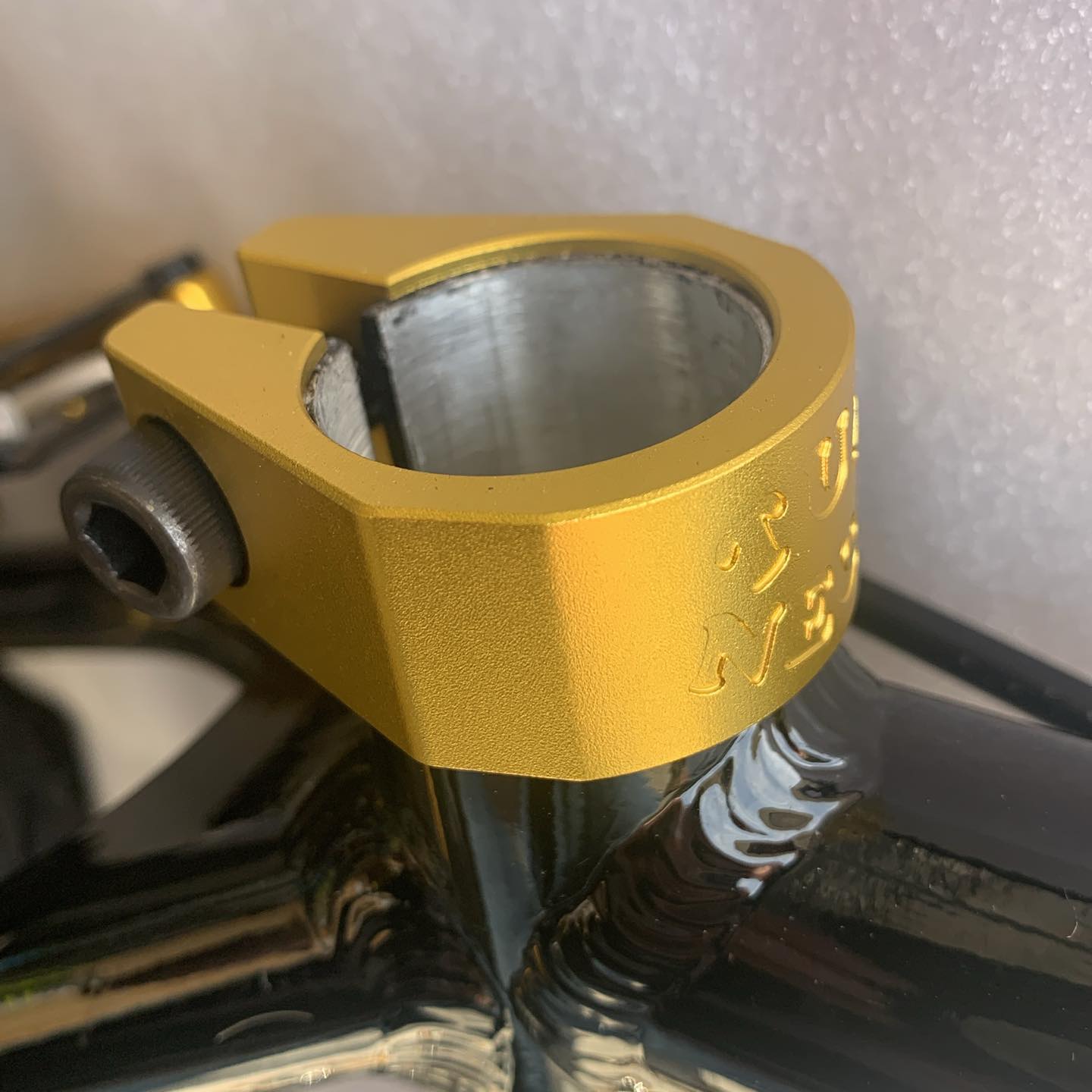 Gold 1.250" Retro Seat Post Clamp (31.8mm) – BMX