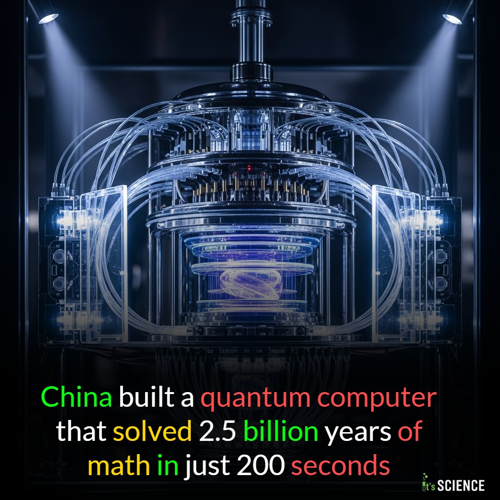 It's Science - China built a quantum computer that solved... | Facebook