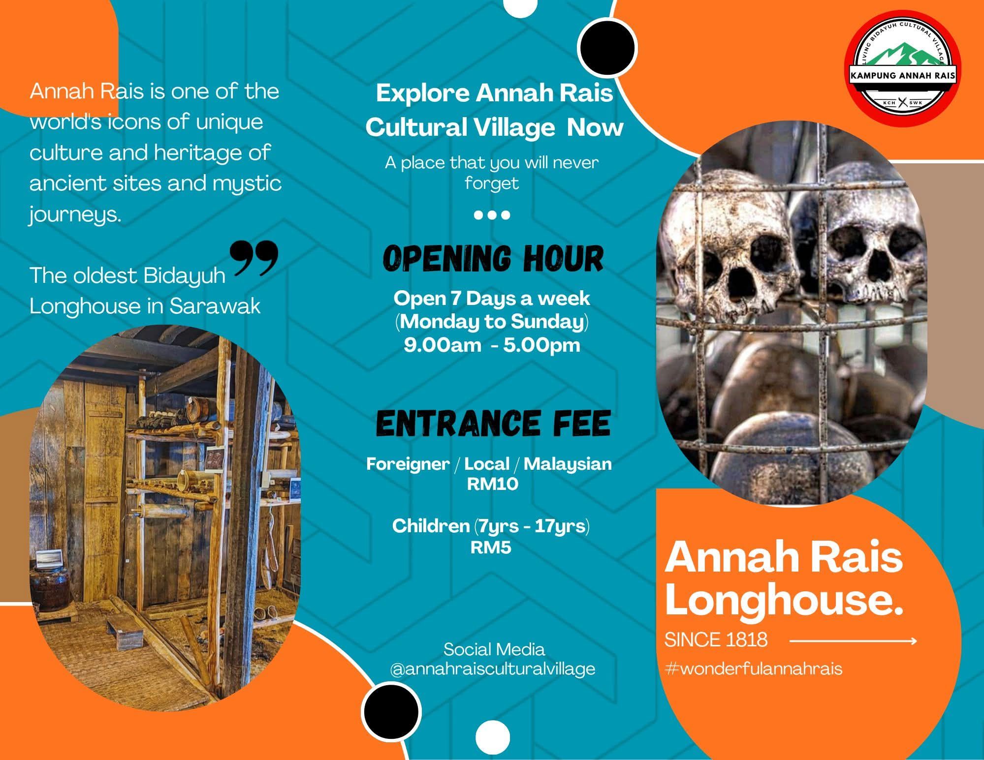 Annah Rais Cultural Village | Kuching