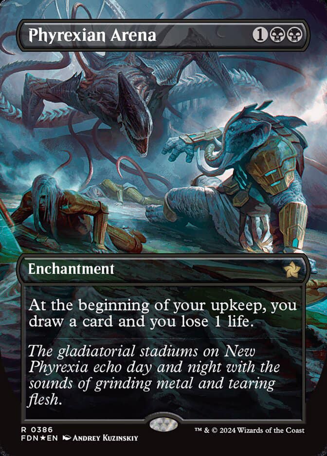 mtg cards like phyrexian arena [Duel Decks: Phyrexia vs. the Coalition] The Gathering Phyrexian Arena | Secret Lair