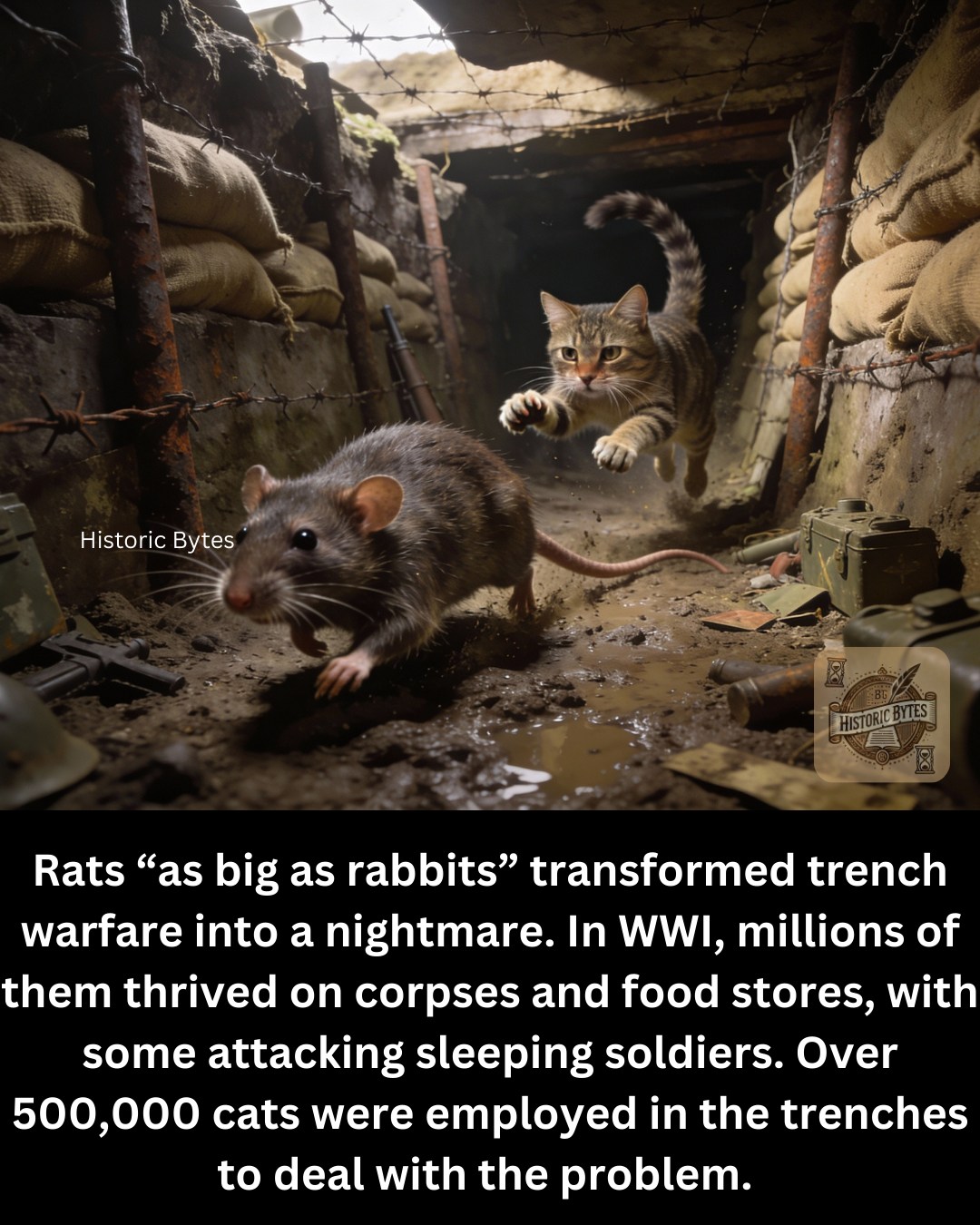 Historic Bytes - During World War I, the trench systems... | Facebook