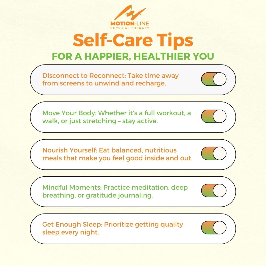Motion-Line - 🌟 Self-Care Tips for a Happier, Healthier You 🌟 ...
