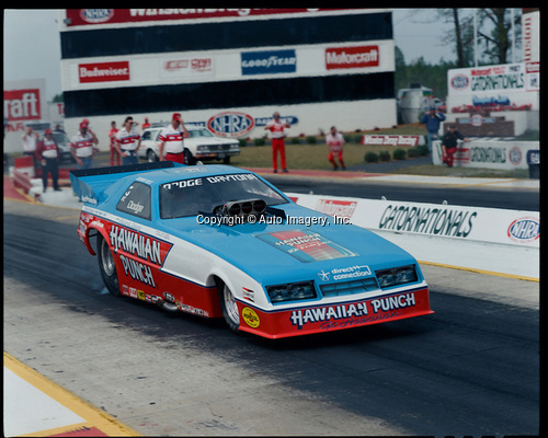 Vintage - Johnny West in Roland Leong's Hawaiian Punch Funny Car