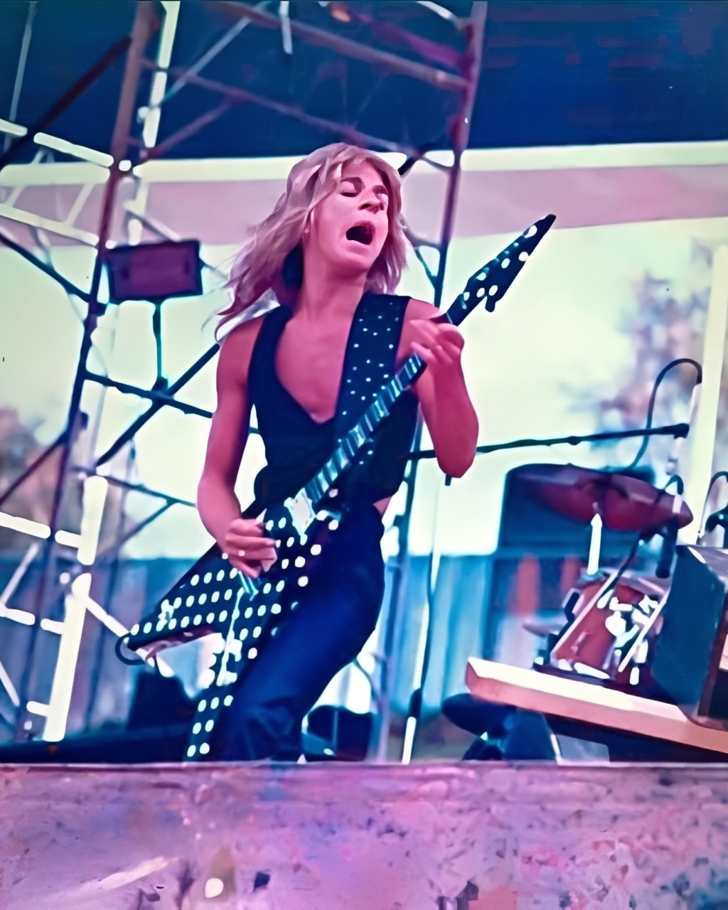 September 20, 1980 with Randy Rhoads at Hammersmith Odeon
