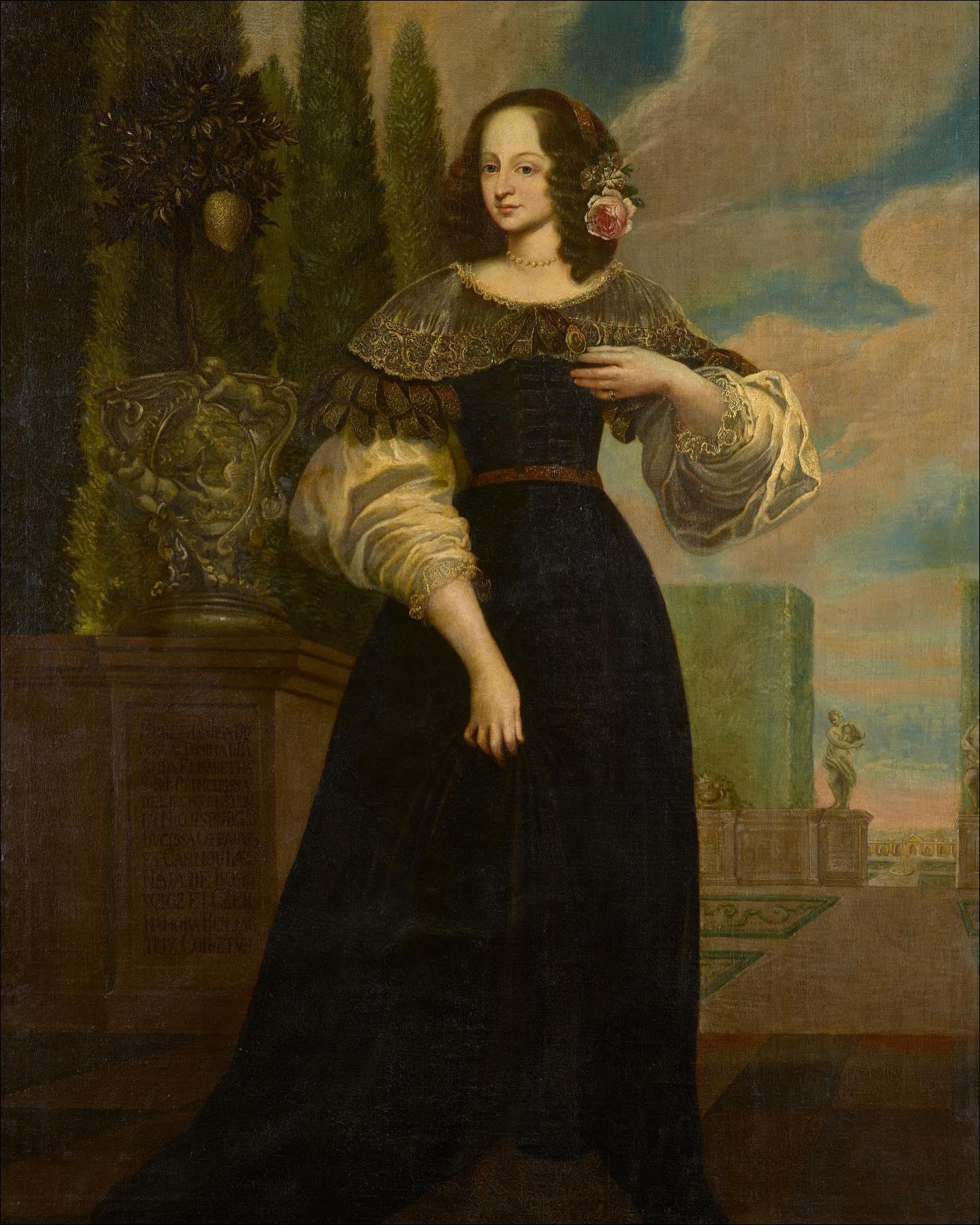 Anna Maria Šemberová z Boskovic a Černé Hory, Princess of