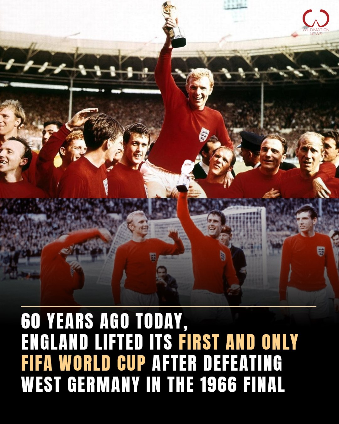 England vs West Germany, World Cup 1966 Final Match at Wembley