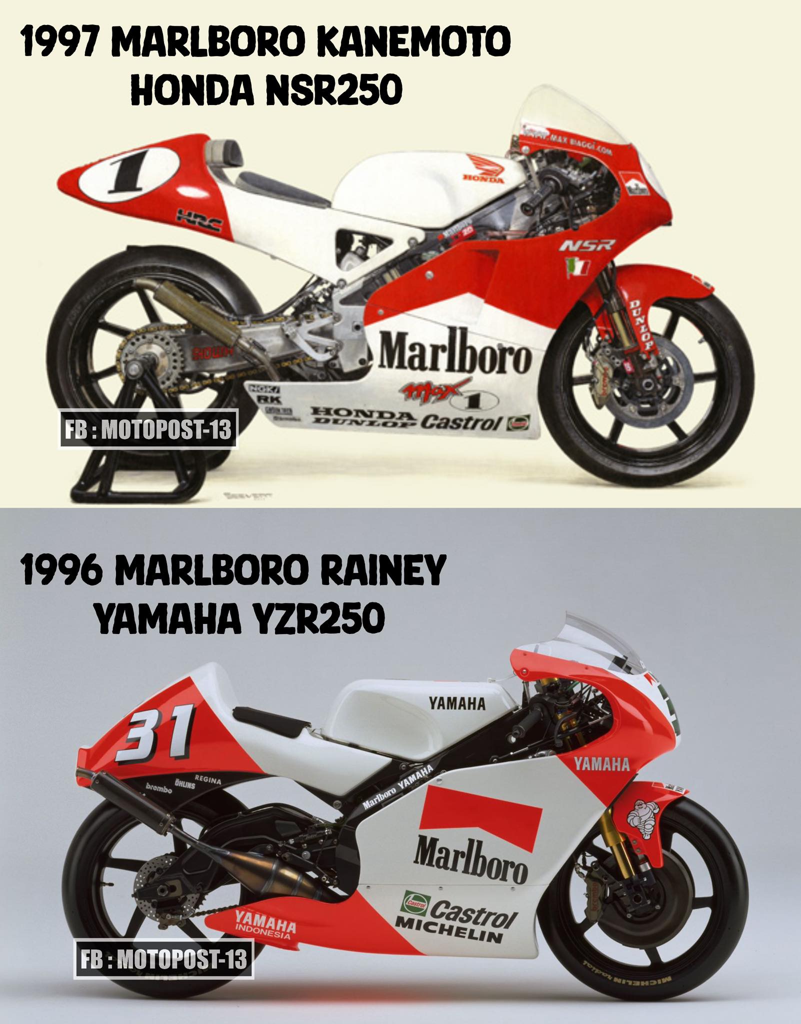 Who are the racers who have ridden this bike?? 1997 Marlboro 